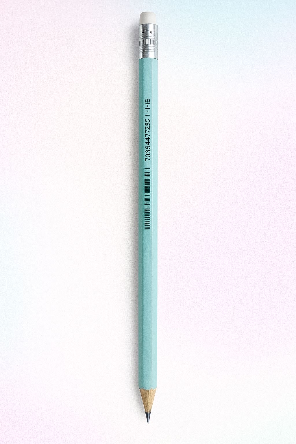 Lápis escrever verde água