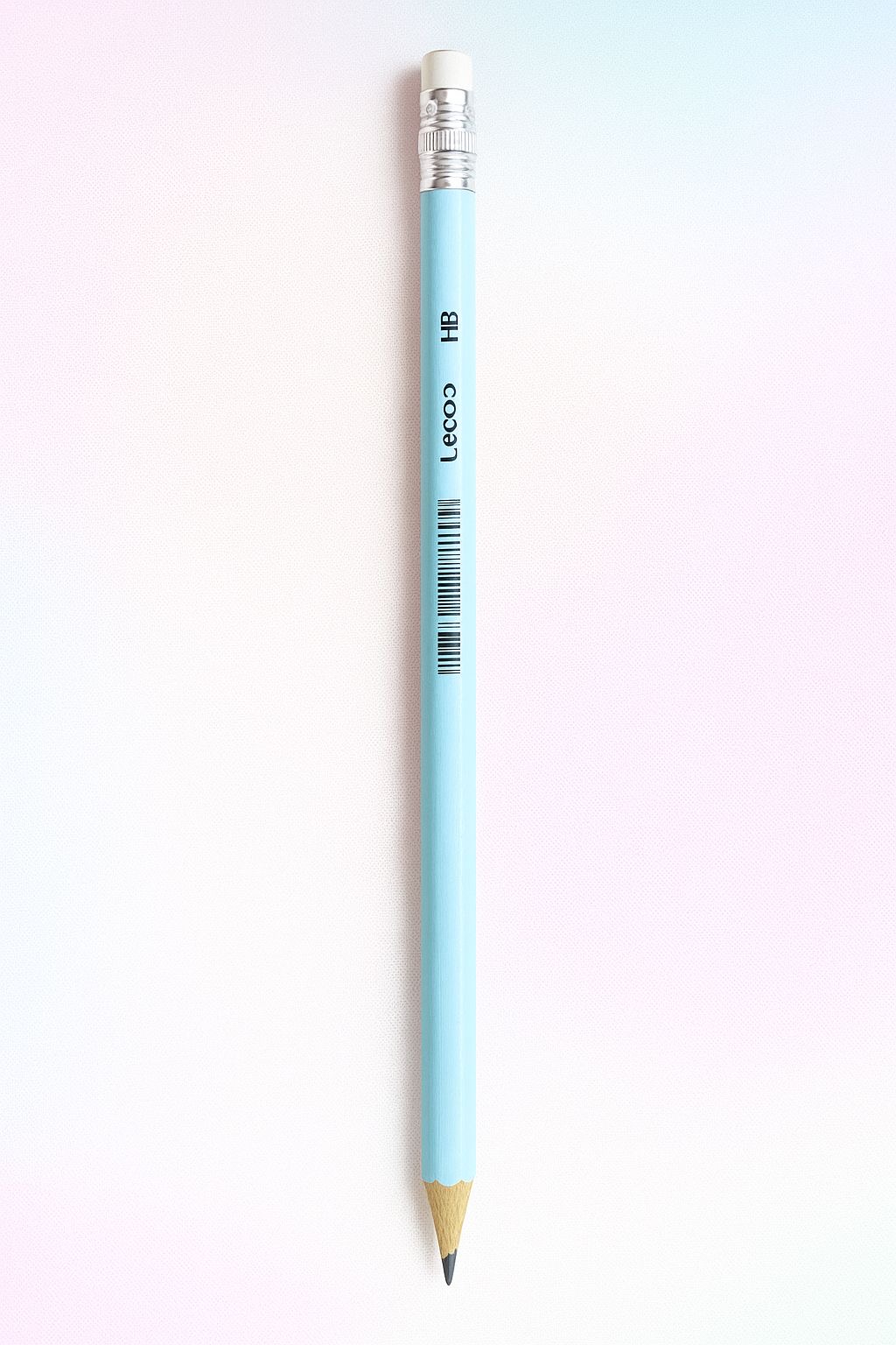 Lápis de escrever azul bebê